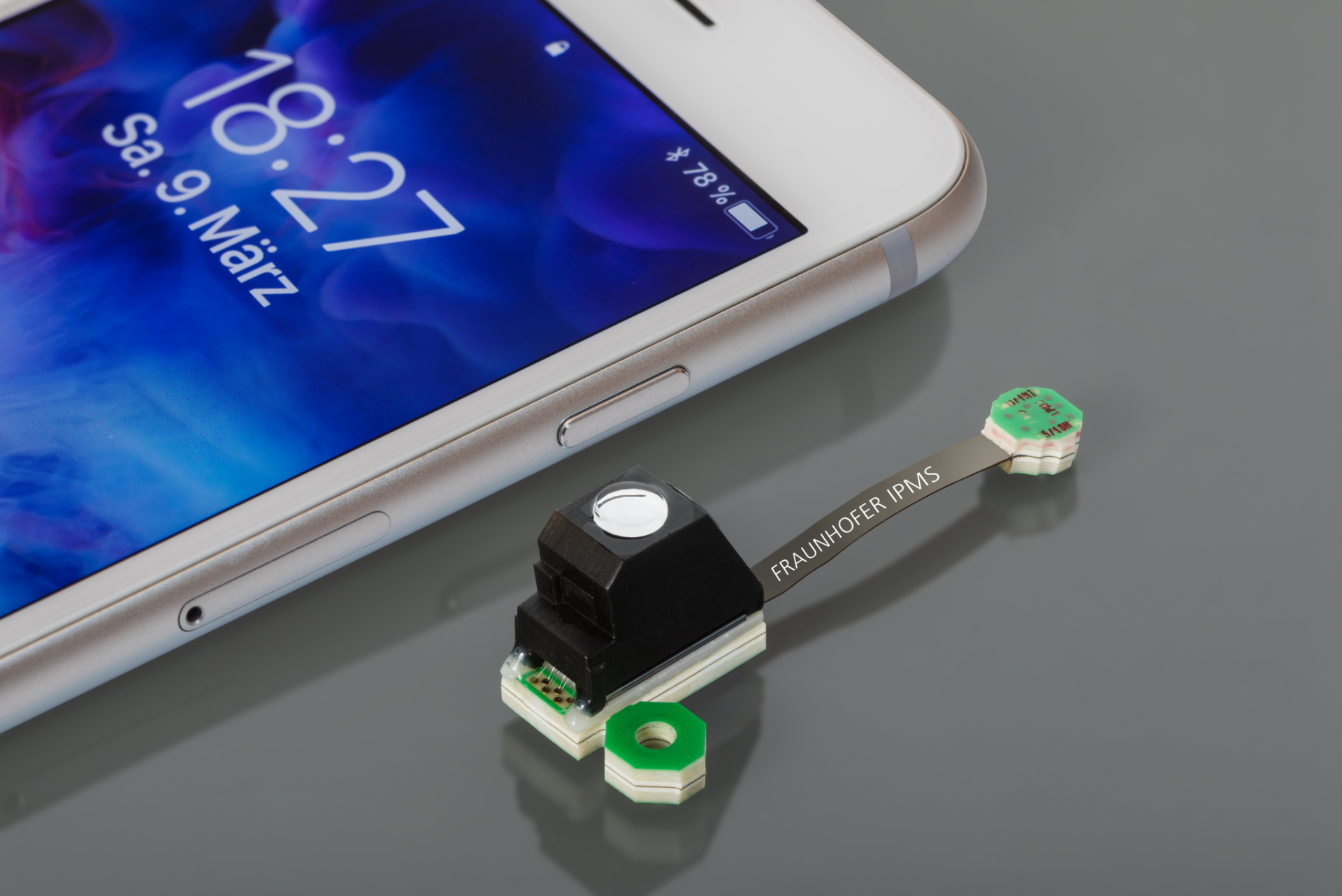 Miniaturisiertes NIR-Gitterspektrometer mit den Außenabmessungen