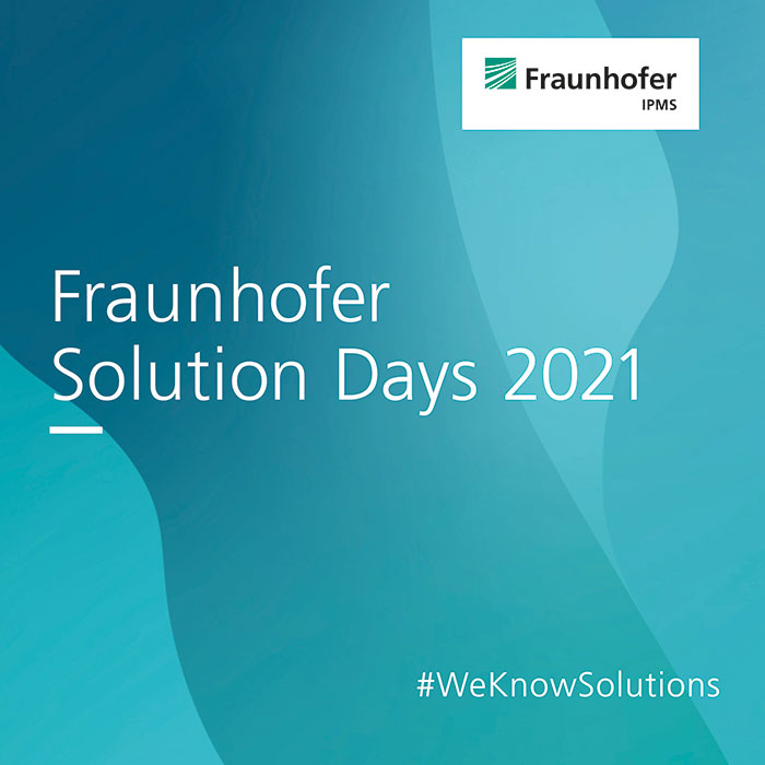 Fraunhofer Solution Days 2021