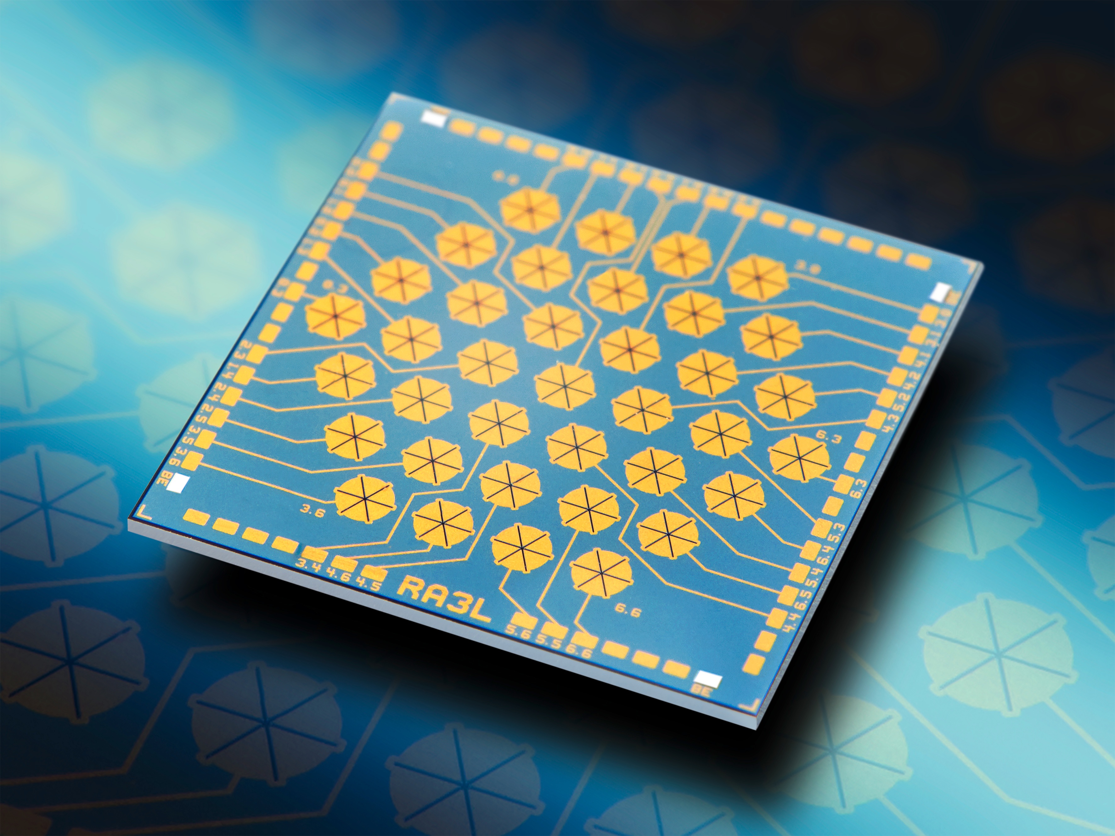 MEMS-Ultraschall-Array. MEMS-Ultraschall-Array.