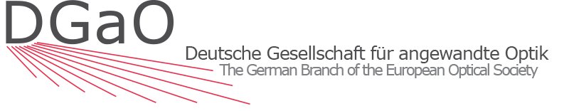 Jahrestagung der Deutschen Gesellschaft für angewandte Optik