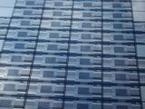 Liquid Crystals Waveguide Electrode Configuration on a Silicon Wafer.