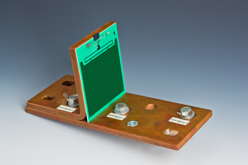 Sensor nodes can be customized to fit the measurement environment.