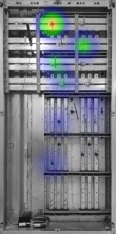 Wireless and battery-free RFID sensor for switchgears